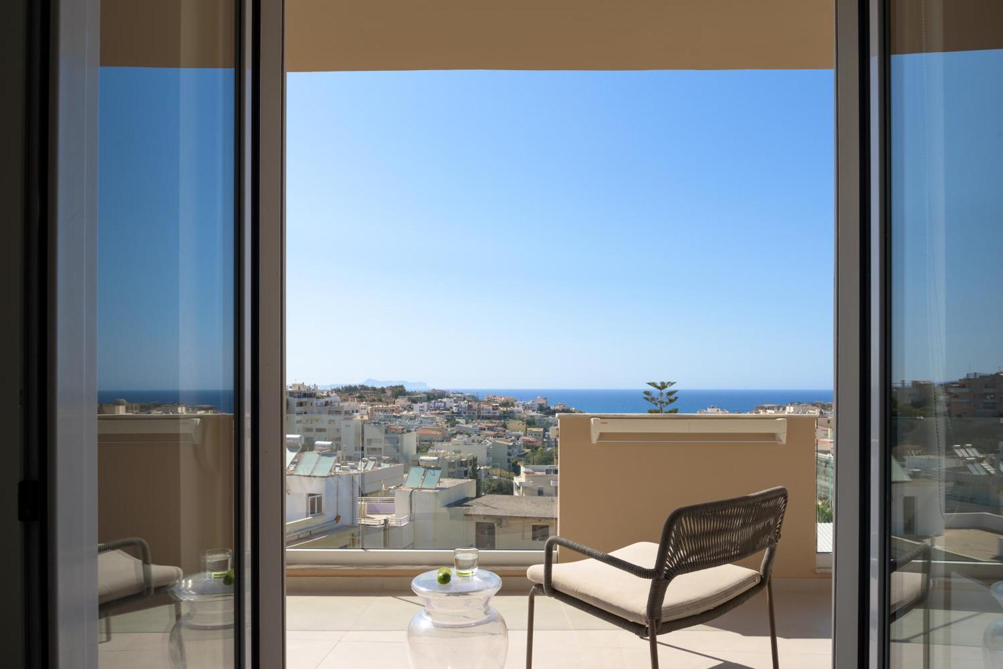Ikia Mia Sea View Leilighet Rethymno Eksteriør bilde
